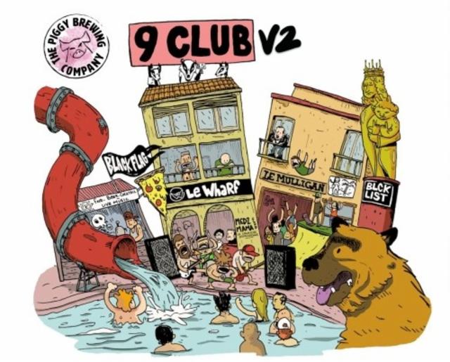 9 Club V2 9.3%, The Piggy Brewing Company, France