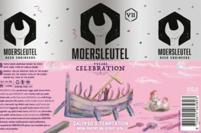 9 Years Celebration: Calypso's Temptation 14.0%, Brouwerij De Moersleutel, Netherlands