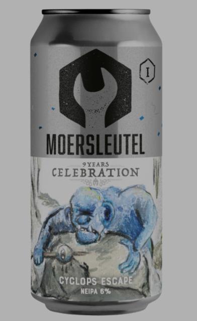 9 years celebration: cyclops escape 6.0%, Brouwerij De Moersleutel, Netherlands