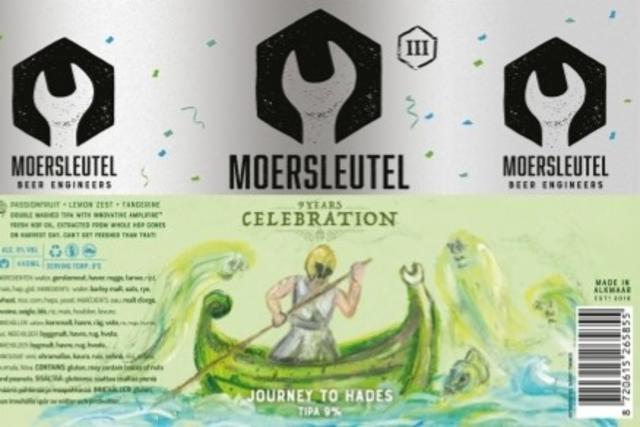 9 Years Celebration: Journey To Hades 9.0%, Brouwerij De Moersleutel, Netherlands