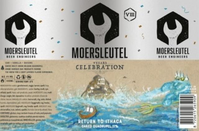 9 Years Celebration: Return to Ithaca 11.0%, Brouwerij De Moersleutel, Netherlands