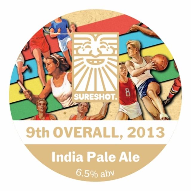 9th Overall, 2013 6.5%, Sureshot Brewing, England