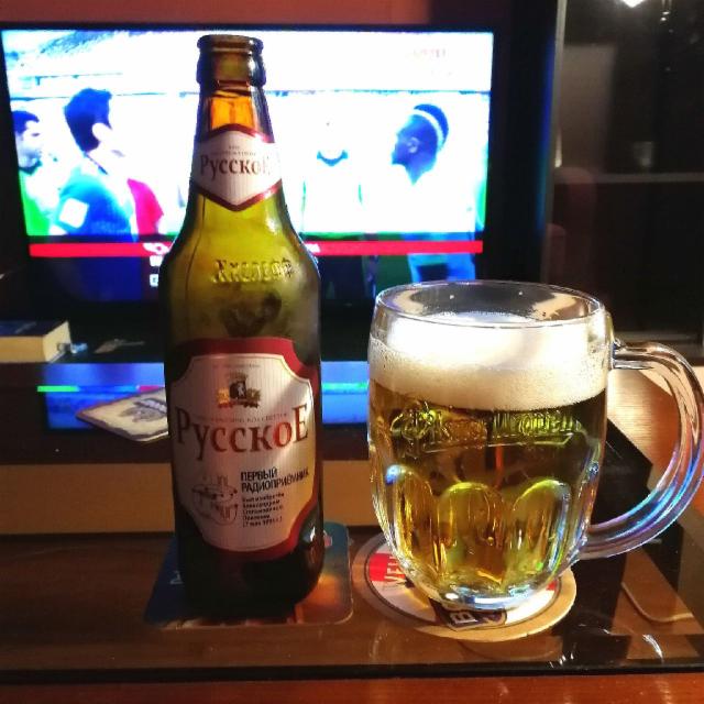 Russkoe Klassitseskoe / Русское Классическое 4.0%, Russkaja Pivovarennaja Kompanija Hmeljoff, Russia