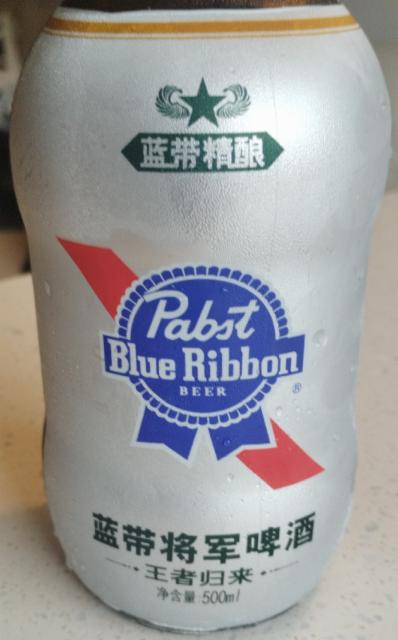 Pabst Blue Ribbon 11°P / 藍帶將軍啤酒 4.3%, Pabst Brewing Company, United States