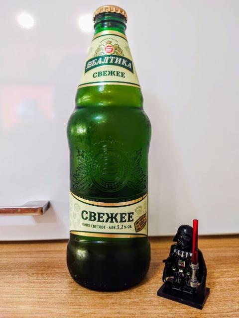 Svezhee / Свежее 5.2%, Baltika Brewery / Пивоваренная компания Балтика, Russia