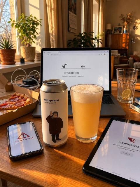 Interneti / Интернеты 6.0%, White Stone Brewery, Russia