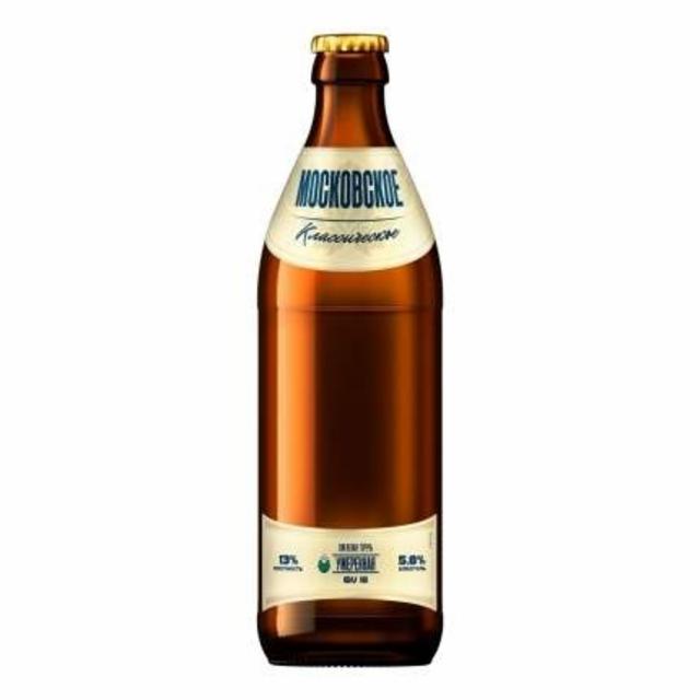 Moskovskoe Klassicheskoe / Московское Классическое 5.8%, Baltika Brewery / Пивоваренная компания Балтика, Russia