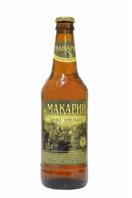 Макарий Хмельное / Makariy Hmelnoe 5.8%, Pivovarenny Zavod Lyskovsky / Пивоваренный Завод Лысковский, Russia