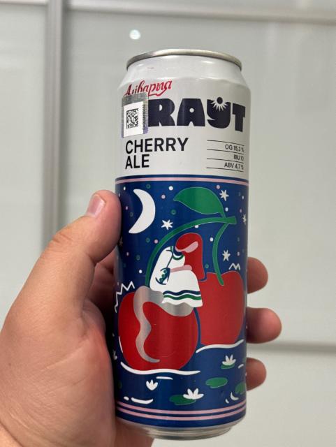 Аліварыя Краўт Cherry Ale 4.7%, Пиво Аливария, Belarus