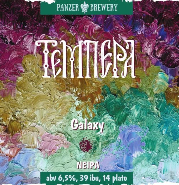 Tempera / Темпера Galaxy 6.5%, Panzer Brewery, Russia