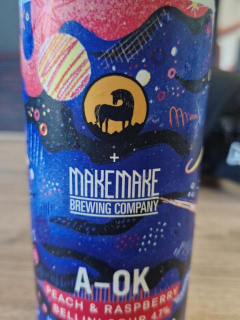 a-ok 4.7%, Wild Horse Brewing, Wales