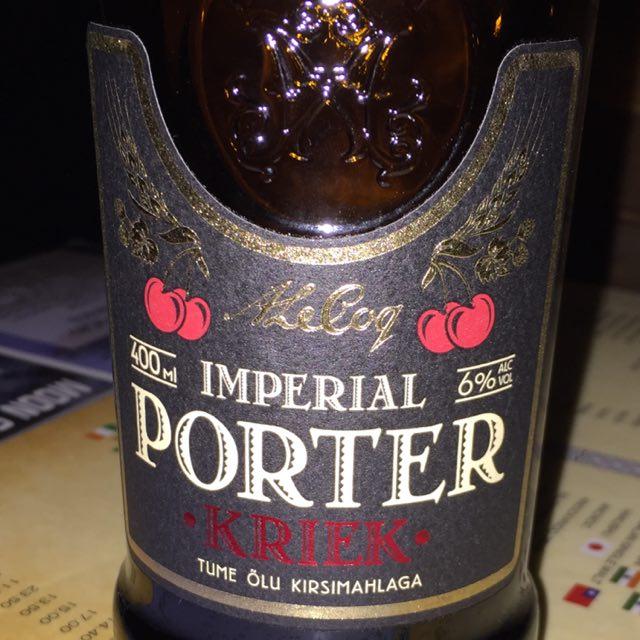 Imperial Porter Kriek 6.0%, A. Le Coq (Olvi), Estonia