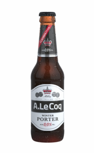 A. Le Coq Winter Porter 0.0%, A. Le Coq (Olvi), Estonia
