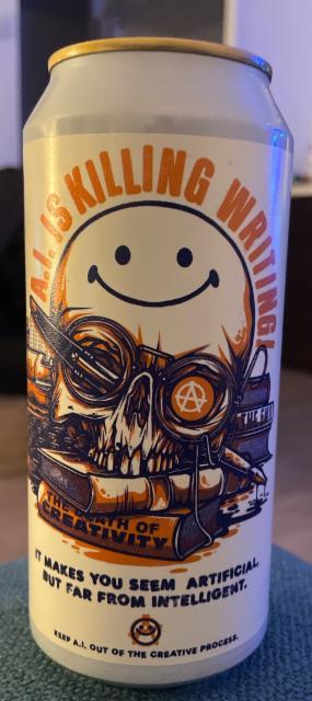 A.I is killing writing 8.0%, Northern Monk Brew Co., England