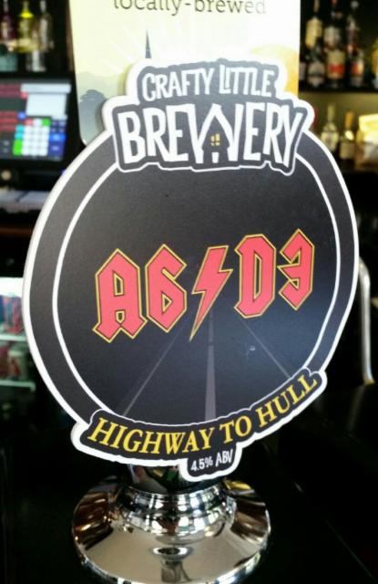 A6/D3 Highway To Hull 4.5%, Crafty Little Brewery, England