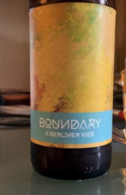 A Berliner Vice #1 4.5%, Boundary Brewing, Northern Ireland
