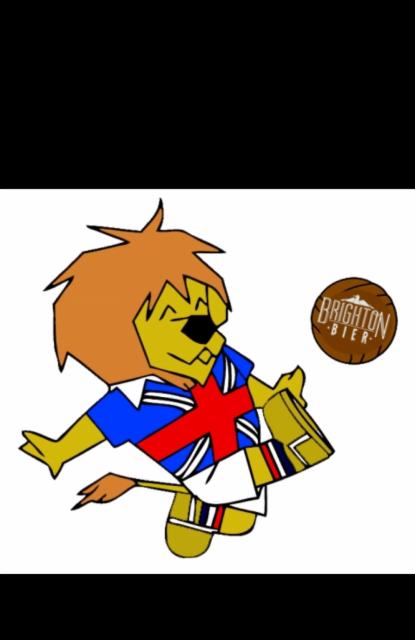 A Bier Of Two Halves 6.0%, Brighton Bier, England