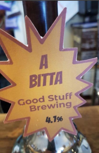 A Bitta 4.1%, Good Stuff Brewing, England