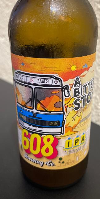 A Bitter Stop 6.0%, 608 Brewing Co., Greece