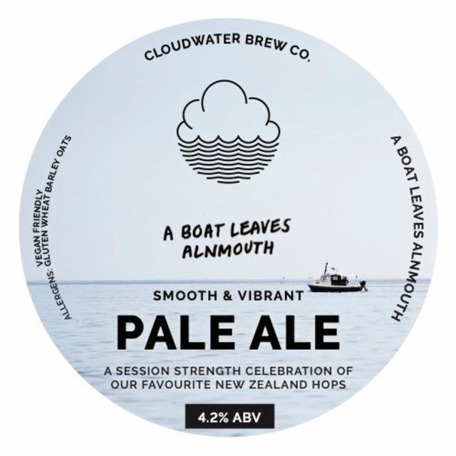 A Boat Leaves Alnmouth 4.2%, Cloudwater Brew Co., England