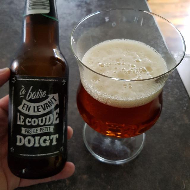 À Boire En Levant Le Coude Pas Le Petit Doigt 5.0%, Bières Françaises (Brasserie Inconnue), France