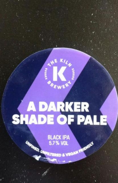 A Darker Shade Of Pale 5.7%, The Kiln Brewery, England