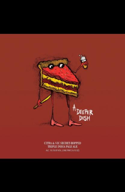 A Deeper Dish 10.5%, Hop Butcher For The World, United States