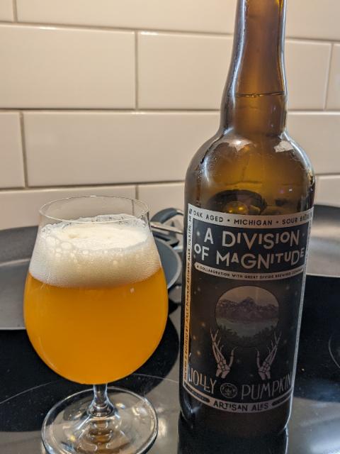 A Division of Magnitude 6.6%, Jolly Pumpkin Artisan Ales, United States