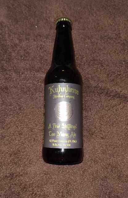 A Few Shillings Too Many Ale (2019) 10.5%, Kuhnhenn Brewing, United States