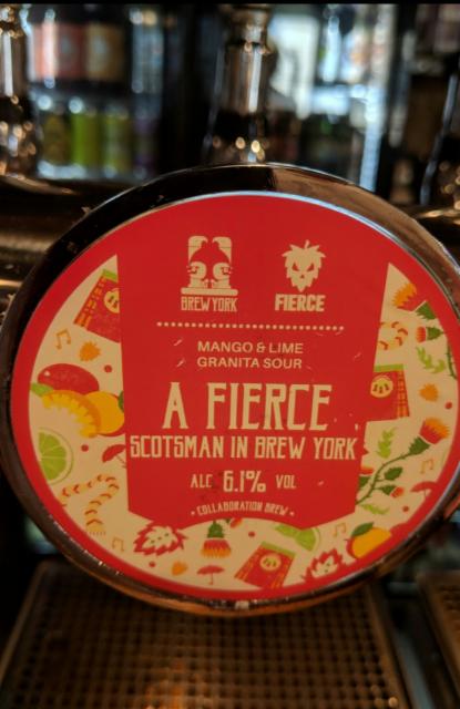 A Fierce Scotsman In Brew York 6.1%, Brew York, England