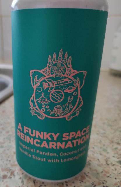 a funky space reincarnation 11.0%, Pomona Island Brew Co, England