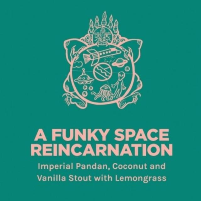 A Funky Space Reincarnation 11.0%, Pomona Island Brew Co, England