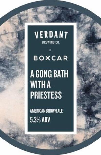 A Gong Bath With A Priestess 5.3%, Verdant Brewing Co., England