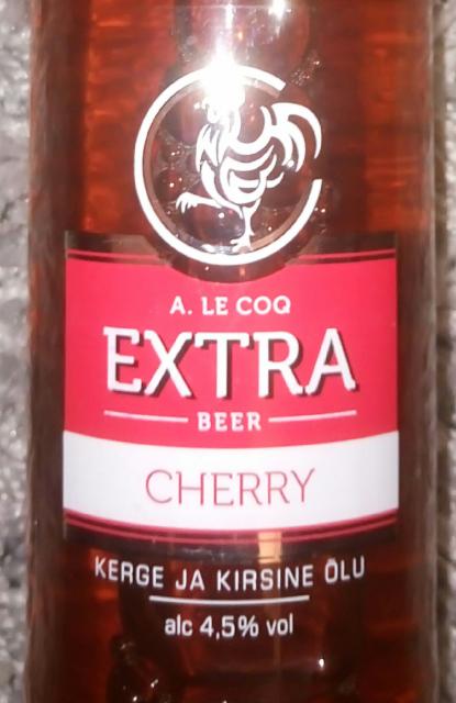 Extra Beer Cherry 4.5%, A. Le Coq (Olvi), Estonia
