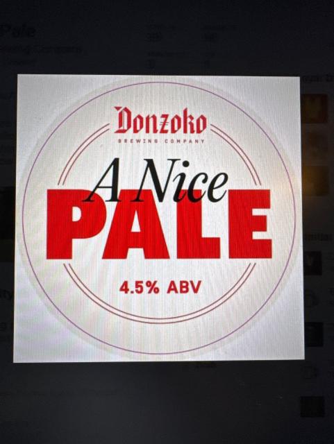 A Nice Pale, Donzoko Brewing