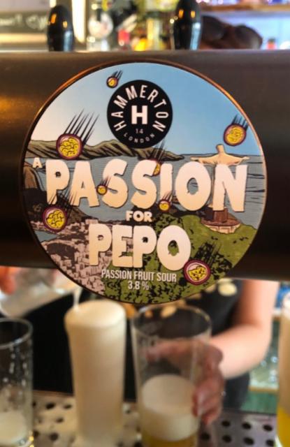A Passion For Pepo 3.8%, Hammerton Brewery, England