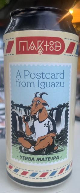 A postcard from Iguazu 6.0%, Maktoob Brewing, Romania