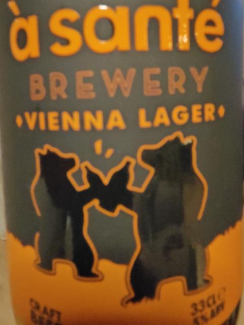 à santé Vienna Lager, à santé