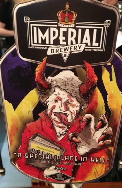 A Special Place In Hell 5.0%, Imperial Brewery, England