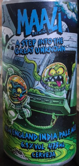 A Step Into The Great Unknown 6.1%, Maali Brewing Co., Brazil