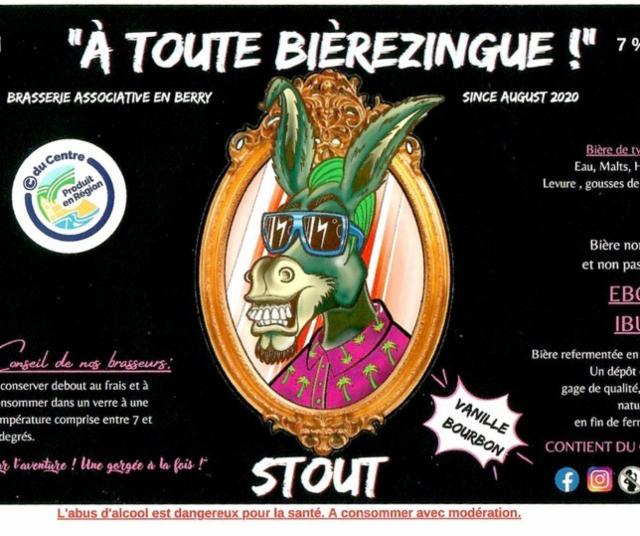 À Toute Bièrezingue ! Stout 7.2%, Brasserie Associative À Toute Bièrezingue, France