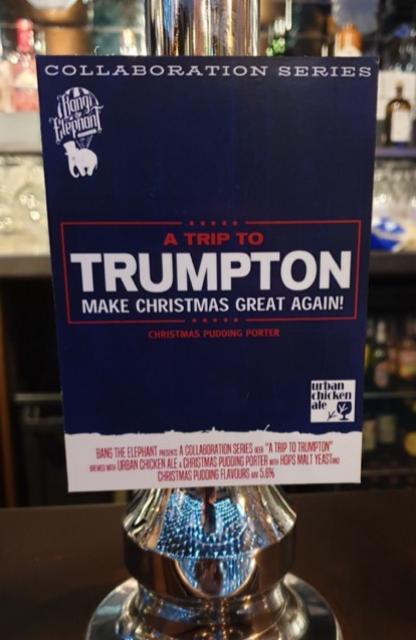 A Trip To Trumpton 5.6%, Bang The Elephant Brewing co, England