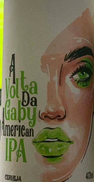 A Volta da Gaby 6.8%, Cervejaria Gabrielle, Brazil