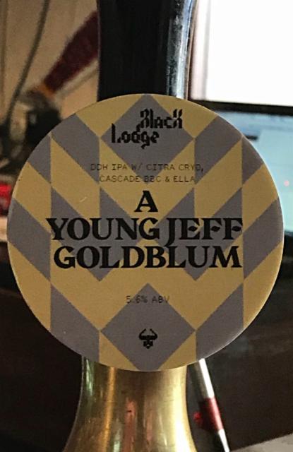 A Young Jeff Goldblum 5.6%, Black Lodge Brewing, England