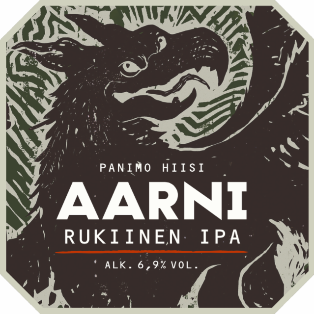 Aarni Rukiinen IPA 6.9%, Panimo Hiisi, Finland