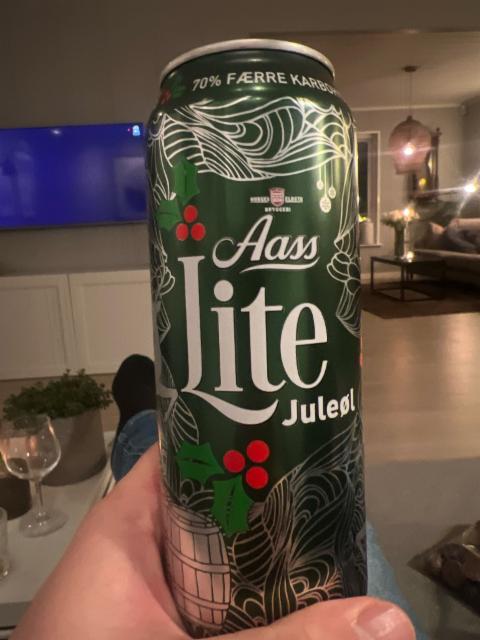 Lite Juleøl 4.5%, Aass Bryggeri, Norway