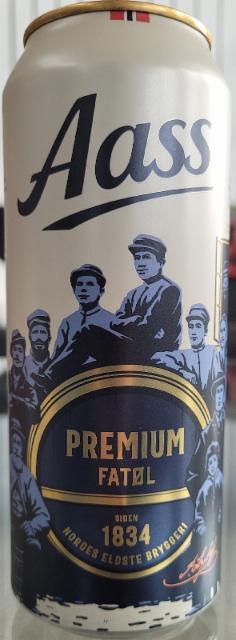 Aass Premium Fatøl 4.7%, Aass Bryggeri, Norway
