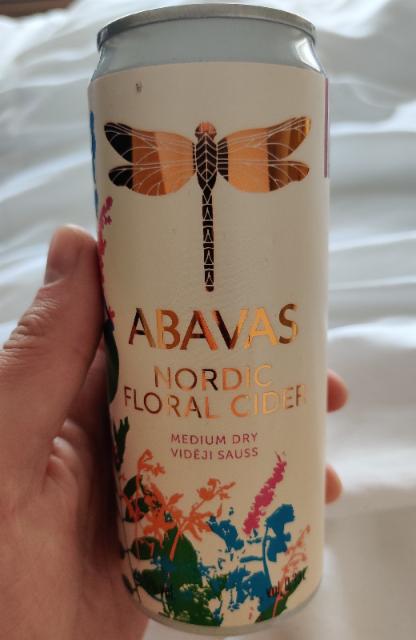 Abavas Nordic Floral Cider 5.0%, Abavas Dārzi, Latvia