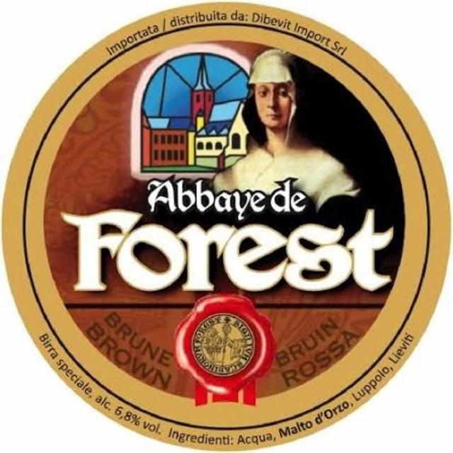 Abbaey De Forest Brune 6.8%, Brasserie de Silly, Belgium