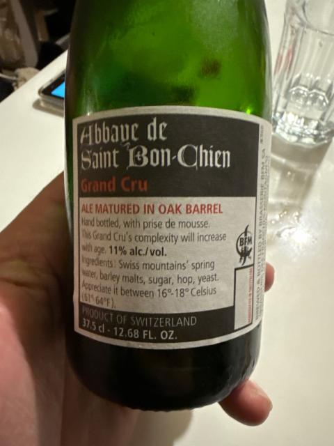 Abbaye de Saint Bonnet-Chien Grand Cru (2022), BFM (Brasserie des Franches-Montagnes)